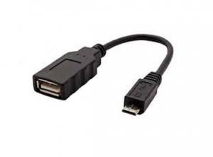 کابل USB Type C نر به میکرو USB  ماده فرانت 15 سانتی متری 